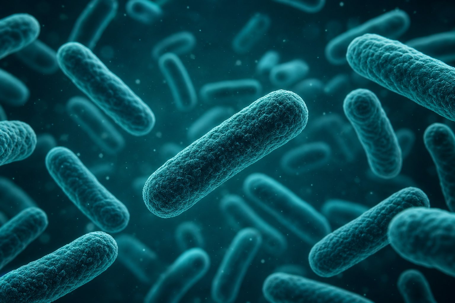 Bacillus coagulans microscope view